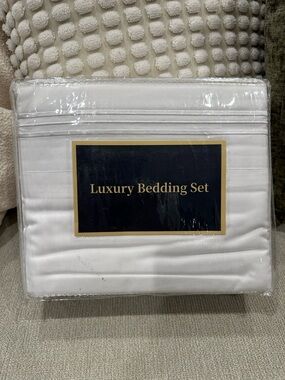 Luxury Bedding Set - White